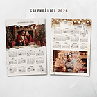 30 Artes para Calendarios Com Foto 2026 Arquivo em Png  3