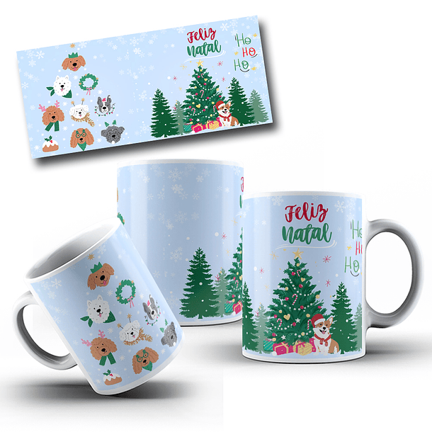 10 Artes para Caneca Natal Arquivo em Jpg  11