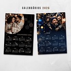 30 Artes para Calendarios Com Foto 2026 Arquivo em Png  10