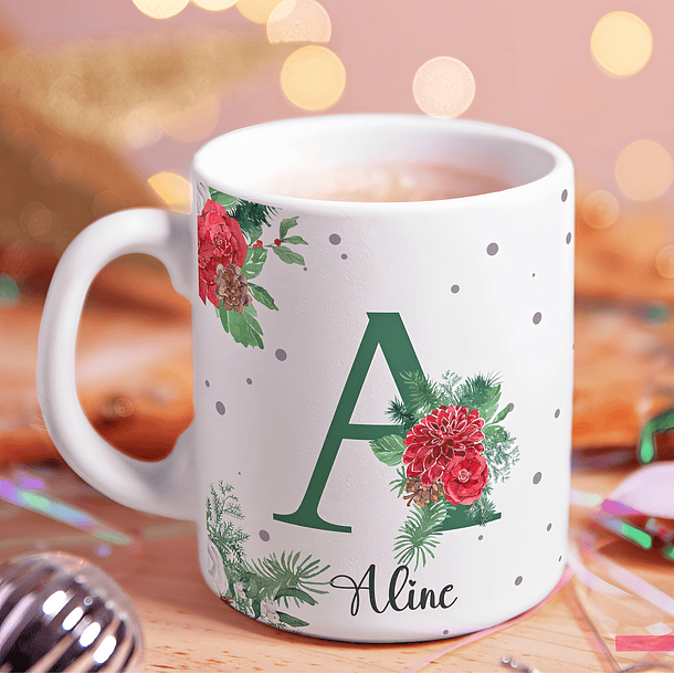 Kit Alfabeto Natalino Clean Arquivo em Png 6