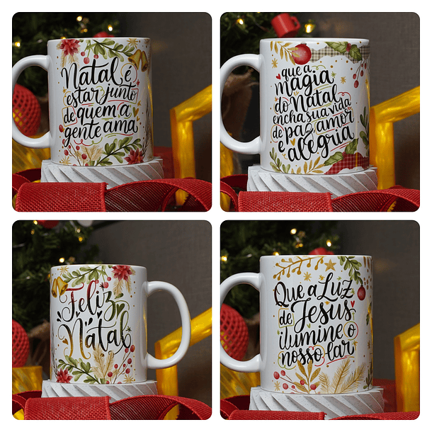 35 Artes para Caneca e Azulejo Natal Arquivo em Png 4