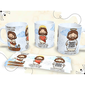 Artes Caneca Parábola do Semeador a palavra de Deus é a semente que pode mudar a sua vidaArquivo em Jpg 