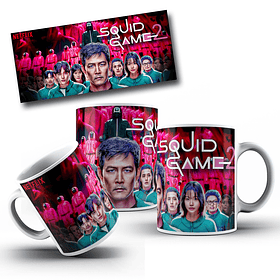 Artes Caneca Squid Game 2 Arquivo em Jpg 