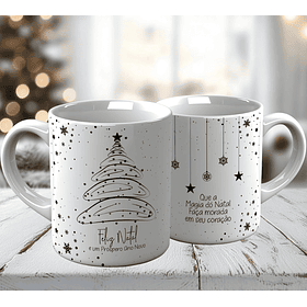 10 Artes para Caneca Natal Minimalista Arquivo em Jpg