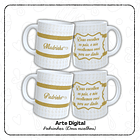 12 Artes para Caneca Padrinho e Madrinha, Dindo e Dinda Arquivo em Jpg  3