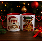 20 Artes para Caneca Natal 3d Linhas Natal Arquivo em Jpg  3