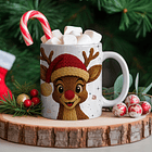 20 Artes para Caneca Natal 3d Linhas Natal Arquivo em Jpg  5