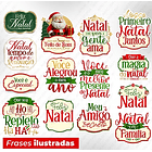 39 Artes para Caneca e Azulejo Natal Papai Noel Arquivo em Png  5