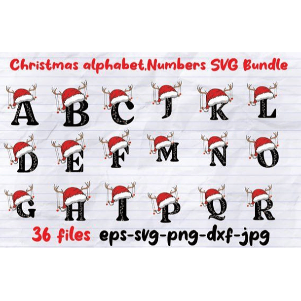 Kit Digital  Grinch + Alfabeto Natal em Png  5