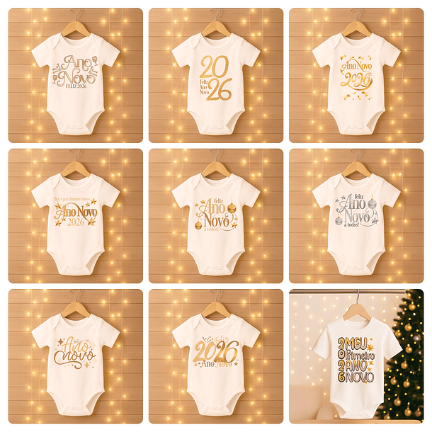 168 Artes para Camisa, Caneca, Body, Copo e Capa agenda Ano novo 2026 Arquivo Editável e Jpg 10