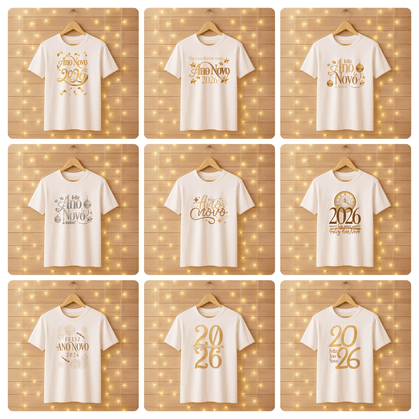 168 Artes para Camisa, Caneca, Body, Copo e Capa agenda Ano novo 2026 Arquivo Editável e Jpg 15