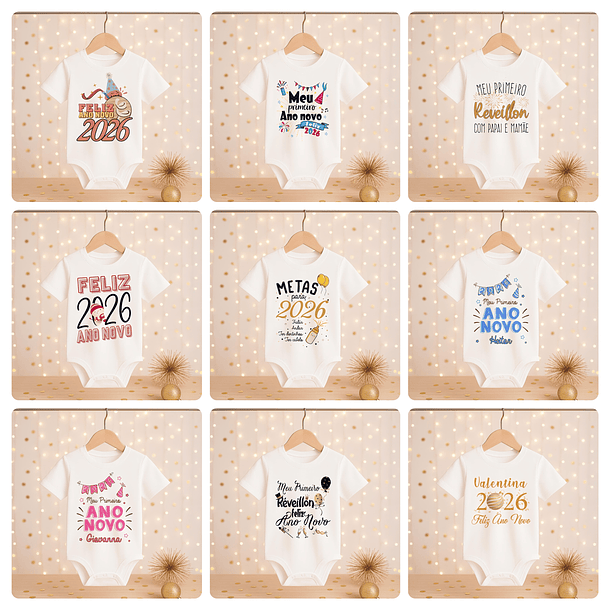 168 Artes para Camisa, Caneca, Body, Copo e Capa agenda Ano novo 2026 Arquivo Editável e Jpg 19