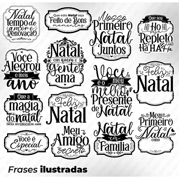 SUPER OFERTA HOJE 39 Artes para Caneca e Azulejo Natal  4