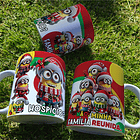 7 Artes para Caneca Minions Natal Arquivo Editável  1