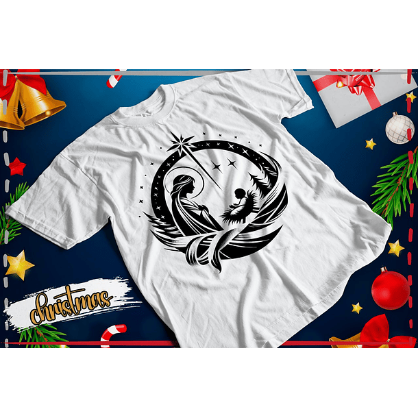 11 Artes para Camisa Natal em Png 2