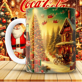 12 Artes para Caneca Coca Cola Vintage Arquivo em Png
