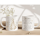 10 Artes para Caneca Nossa Senhora Minimalista Arquivo Editável  3