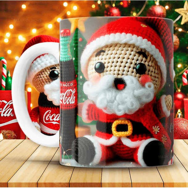12 Artes para Caneca Coca Cola Natal Arquivo em Png 4