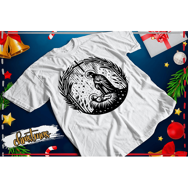 11 Artes para Camisa Natal em Png 4