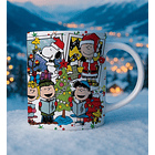 7 Artes para Caneca Snoopy Natal Arquivo Editável  6