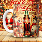 12 Artes para Caneca Coca Cola Vintage Arquivo em Png 8