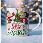 7 Artes para Caneca Snoopy Natal Arquivo Editável  8