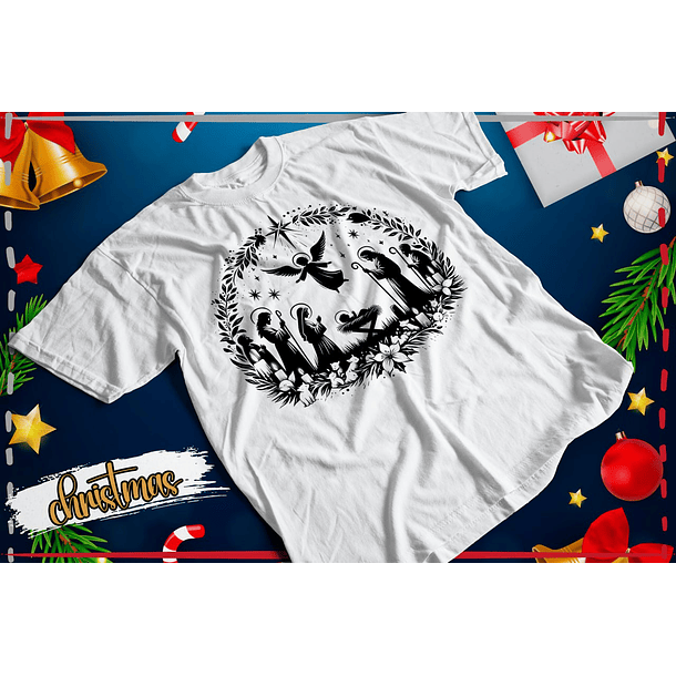 11 Artes para Camisa Natal em Png 7