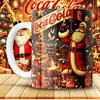 12 Artes para Caneca Coca Cola Vintage Arquivo em Png 10