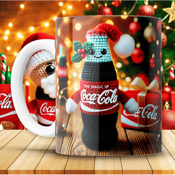 12 Artes para Caneca Coca Cola Natal Arquivo em Png 10