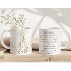 10 Artes para Caneca Nossa Senhora Minimalista Arquivo Editável  6