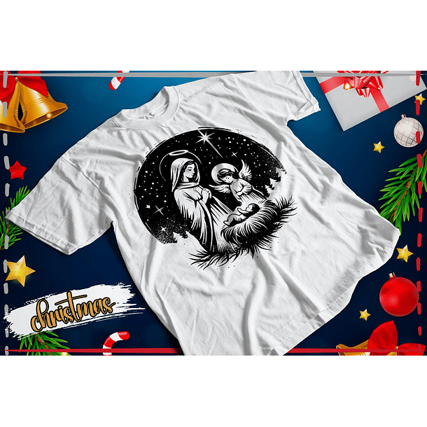 11 Artes para Camisa Natal em Png 9