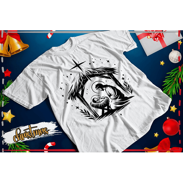 11 Artes para Camisa Natal em Png 10