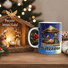 2 Artes para Caneca Natal Jesus Arquivo em Jpg 1
