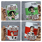 4 Artes para Caneca Com Café - Sem Café Meninas Poderosas Arquivo em Png 2