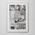 15 Artes para Quadro Colagens de Fotos Arquivo Editável  2