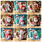 180 Artes para Caneca Personagens e Outros Natal 3D Arquivo em Png 14