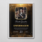 12 Artes para Quadro formatura Graduação Arquivo Editável  3