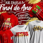 30 Artes Camisetas Final de Ano Arquivo em Png  1
