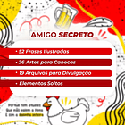 26 Artes para Caneca Amigo Secreto 2025 Arquivo em Png  3