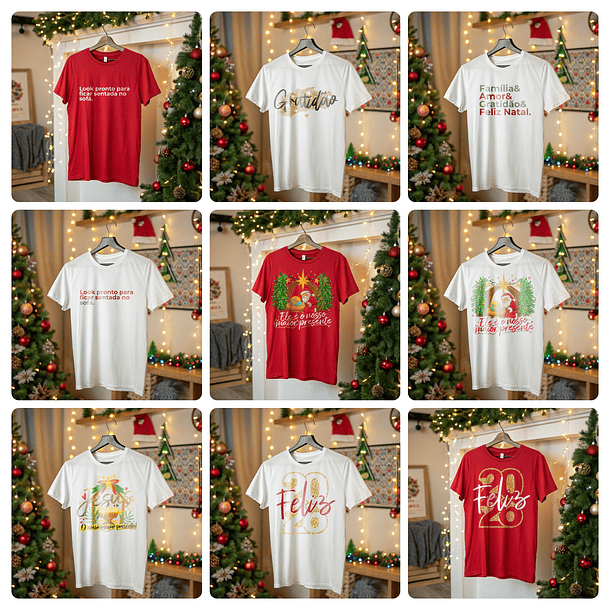 30 Artes Camisetas Final de Ano Arquivo em Png  2