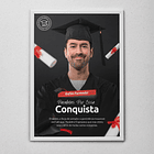 12 Artes para Quadro formatura Graduação Arquivo Editável  6