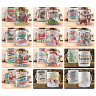 48 Artes para Caneca e Azueljo Então é natal (e Ano novo Também) Arquivo em PNG  1