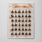 12 Artes para Quadro formatura Graduação Arquivo Editável  9