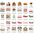 47 Artes para Camisa T-Shirts Natalino Natal Arquivo em Png 6