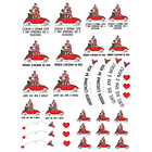 Arquivos para Personalização Natal, Fusca, Casinhas, Alfabeto, Mistos em Dtf Uv 1