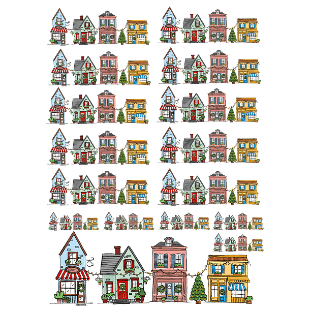 Arquivos para Personalização Natal, Fusca, Casinhas, Alfabeto, Mistos em Dtf Uv 3