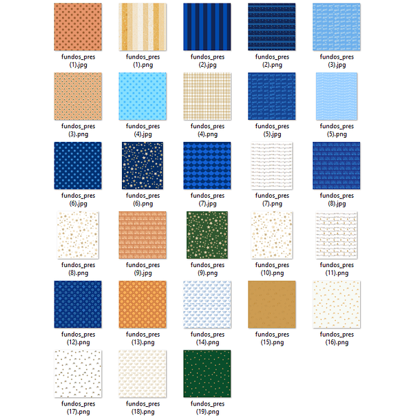 Kit digital Presépio Arquivo em Png 2