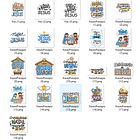 Kit digital Presépio Arquivo em Png 4