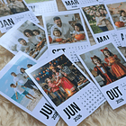 Calendário Polaroid 2026 Editavel Canva Arquivos Pdf Png 5