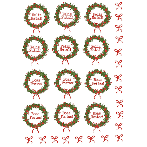 Arquivos para Personalização Natal, Fusca, Casinhas, Alfabeto, Mistos em Dtf Uv 7